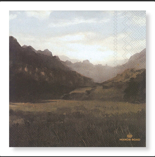 Manor Road Dinner Landscape Napkin