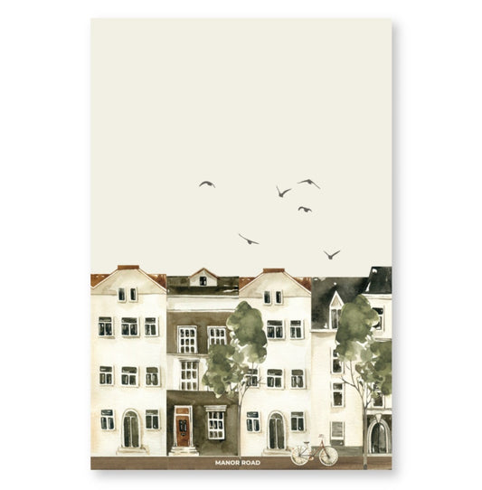 Manor Road City Life Microfiber Teatowel