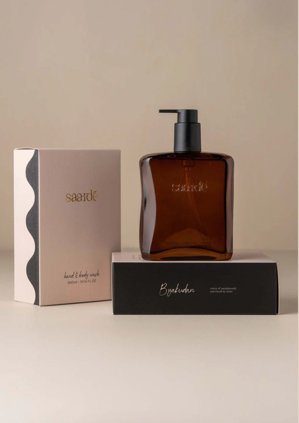 Saarde Hand & Bodywash Amber Byakuden