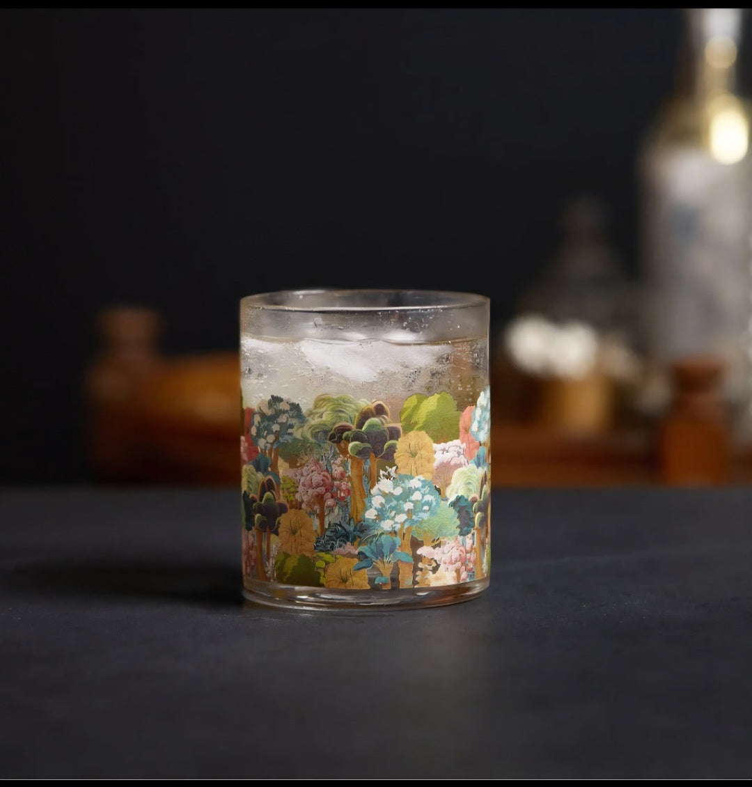 Nel Lusso Monterey Glass set of 2